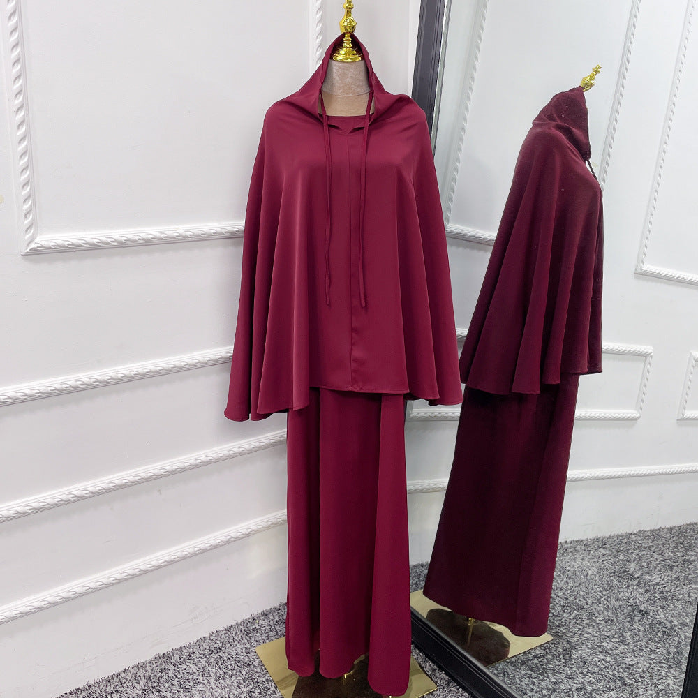 LUMAYA LUMAYA1082 Solid Color Elegant Two-piece Suit