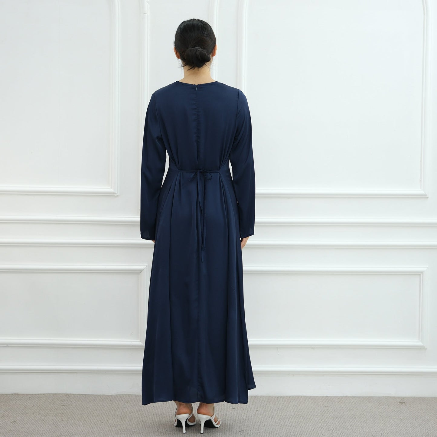 LM6628 Multi-color Simple Solid Color Robe Inner Wear