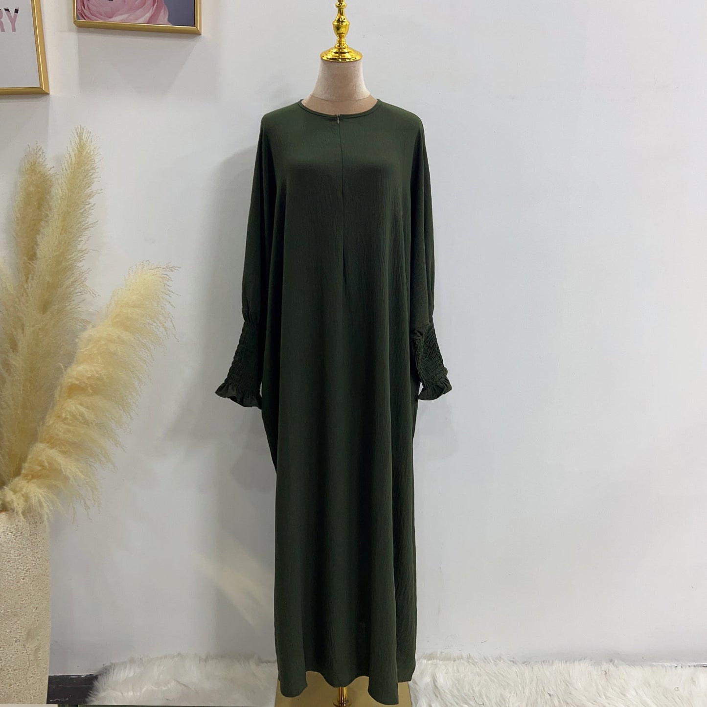 LUMAYA LUMAYA1003 Solid Bat Dress
