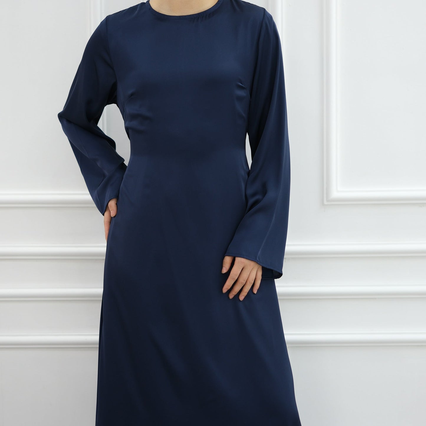 LM6628 Multi-color Simple Solid Color Robe Inner Wear