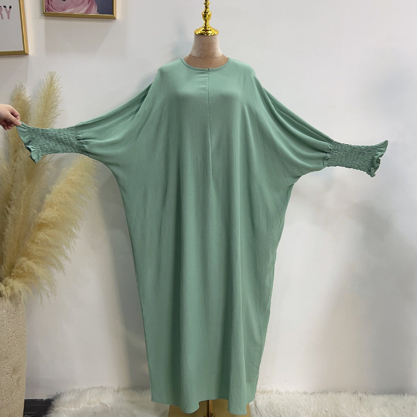LUMAYA LUMAYA1003 Solid Bat Dress