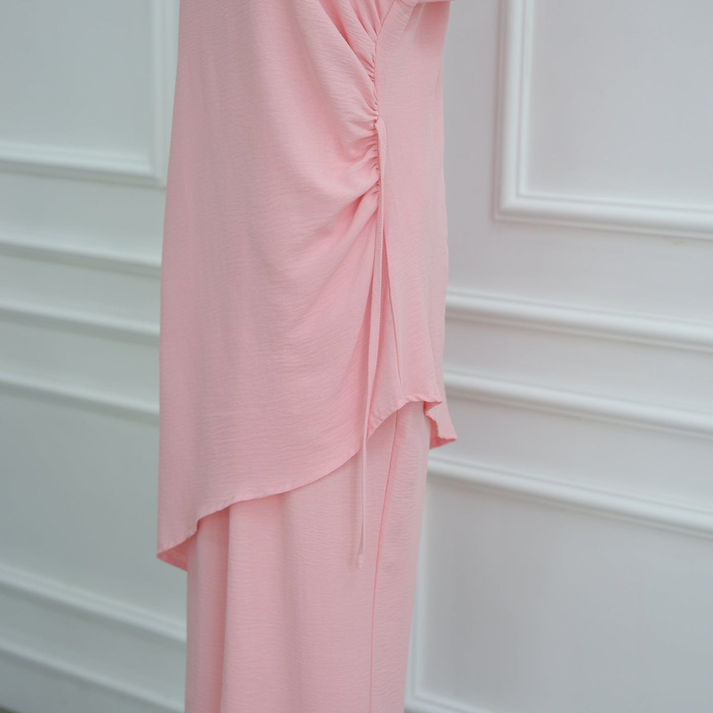 LM6606 Asymmetrical two-piece tunic (with optional headscarf)