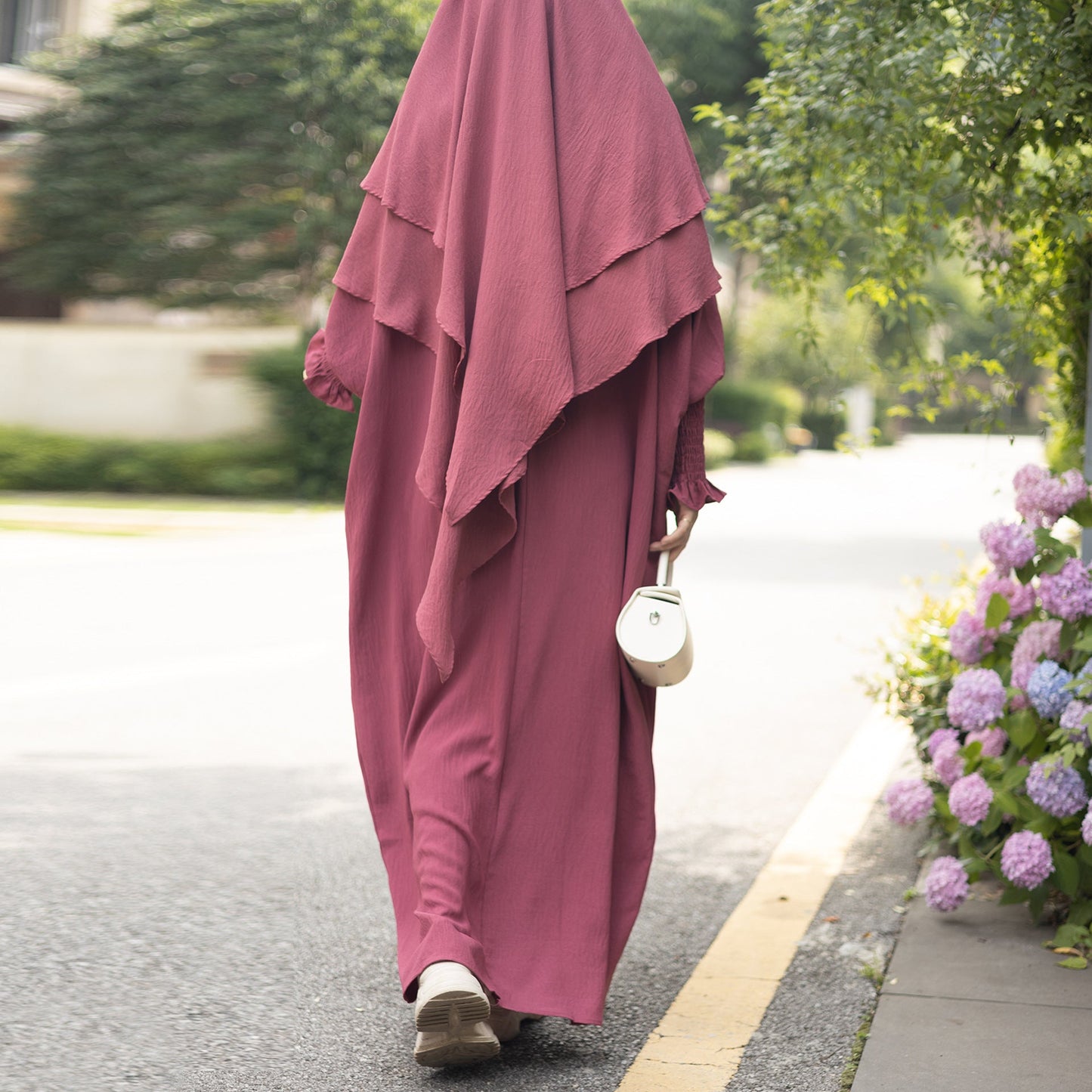 LUMAYA LUMAYA1004 2pcs Set  Abaya+Hijab