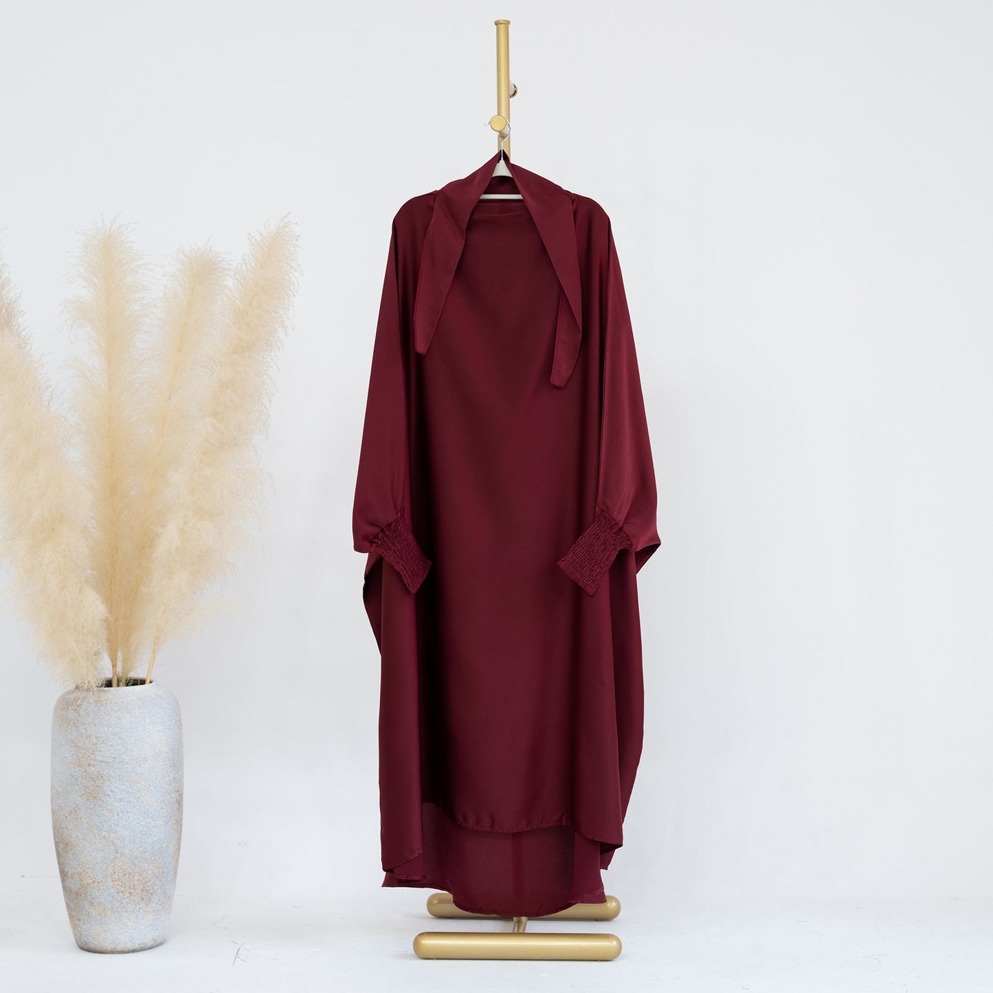LUMAYA LM0720 Large Swing Solid Color Robe Children's Dress