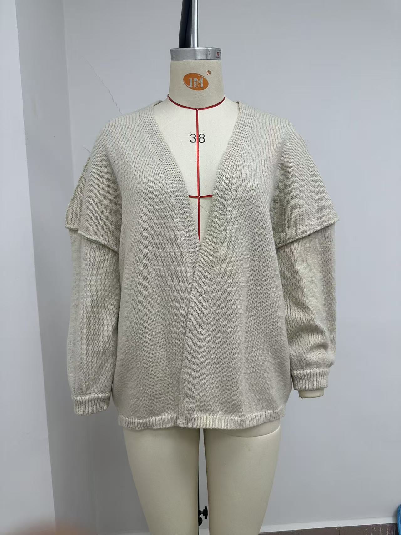 LUMAYA6673 Knitted Top Casual Loose-fitting Cardigan