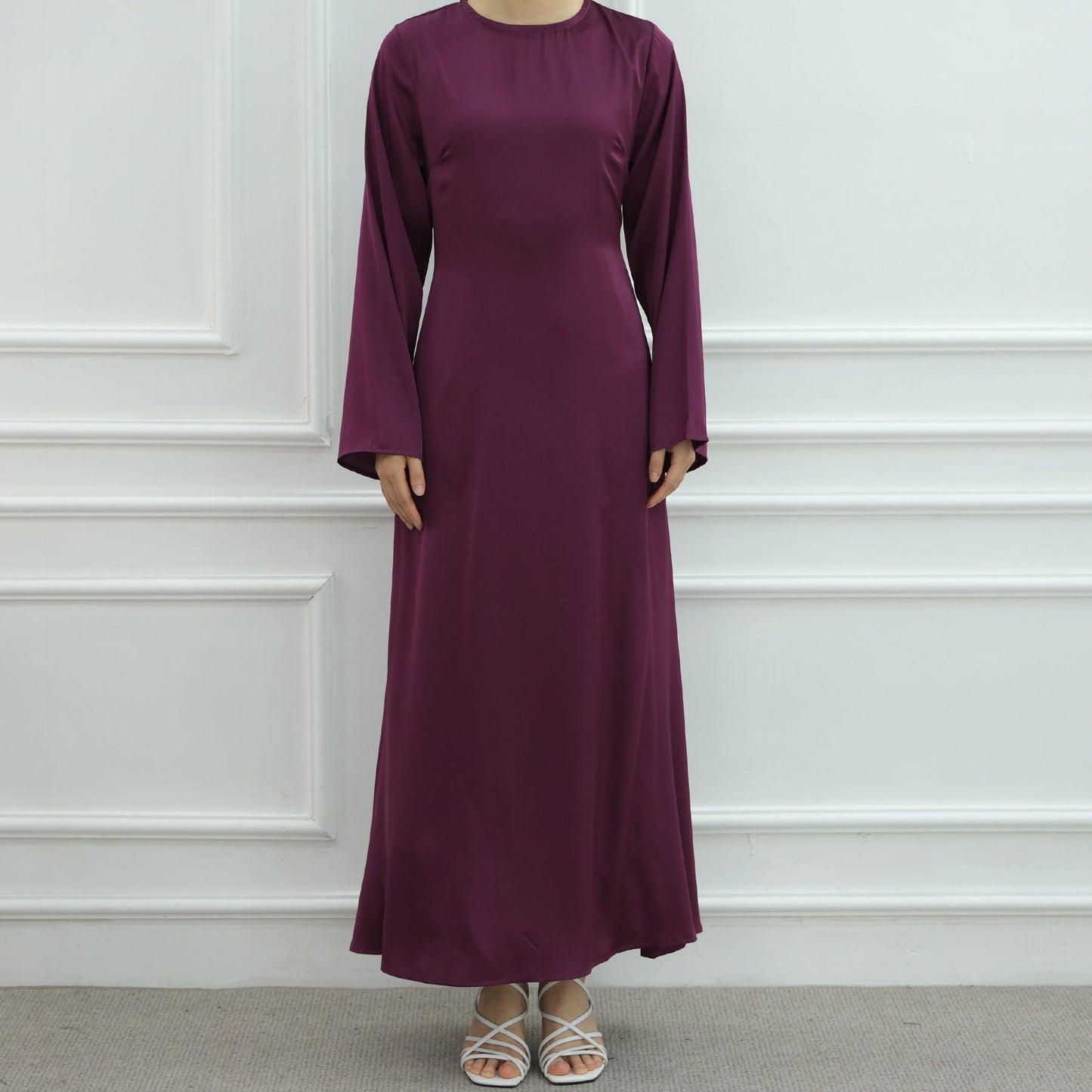 LM6628 Multi-color Simple Solid Color Robe Inner Wear