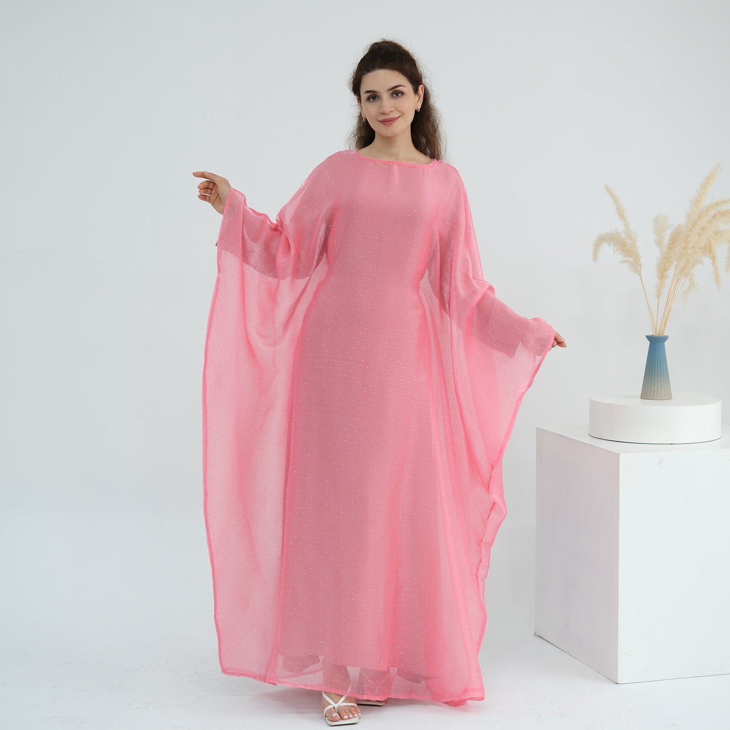 LM6619 Hot diamond long dress (with optional inner suit)