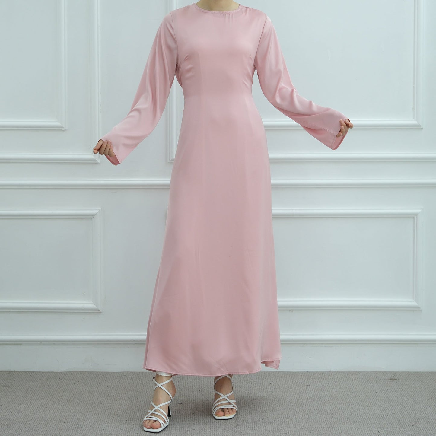 LM6628 Multi-color Simple Solid Color Robe Inner Wear