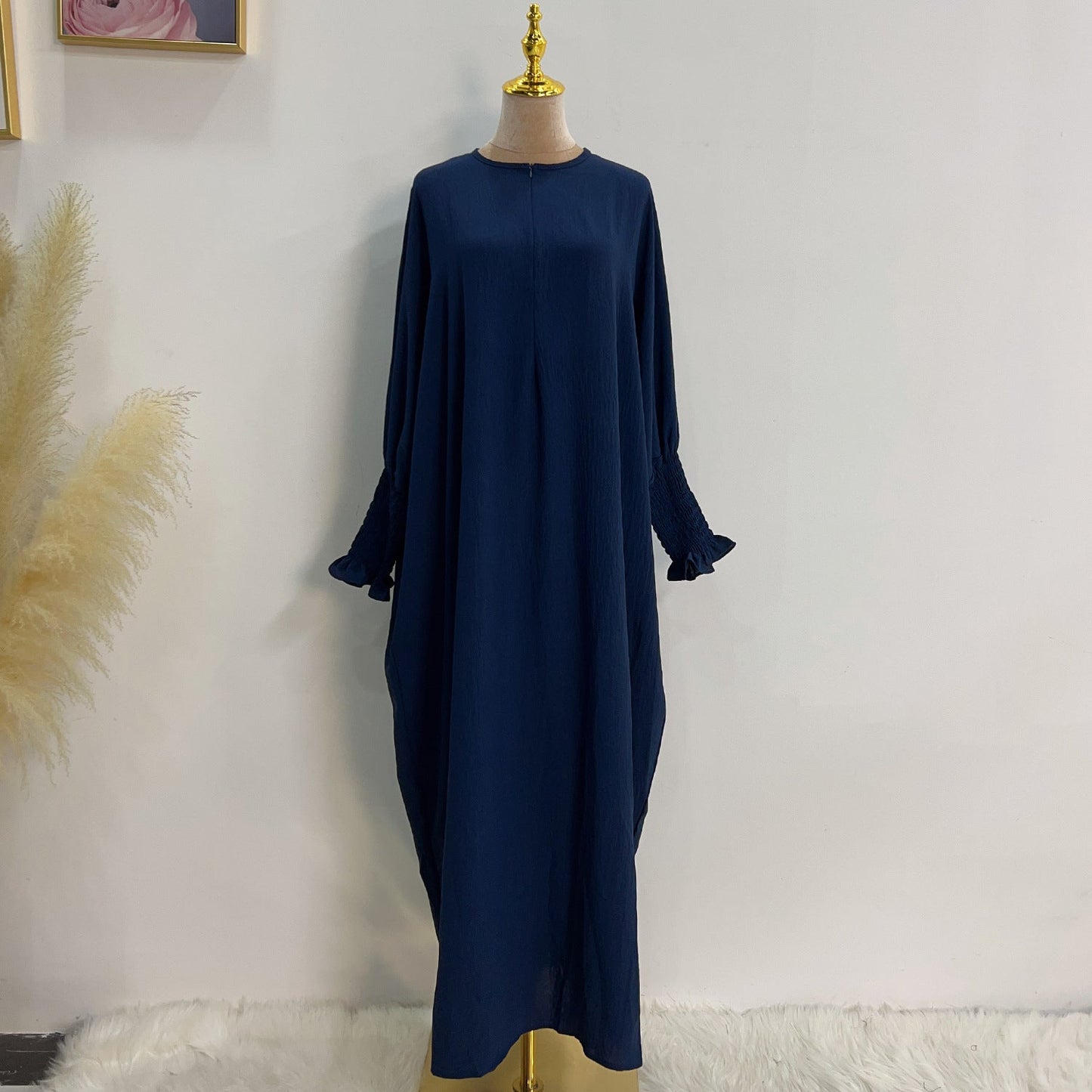 LUMAYA LUMAYA1003 Solid Bat Dress