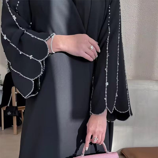 LM6626 LMnd-beaded long cardigan