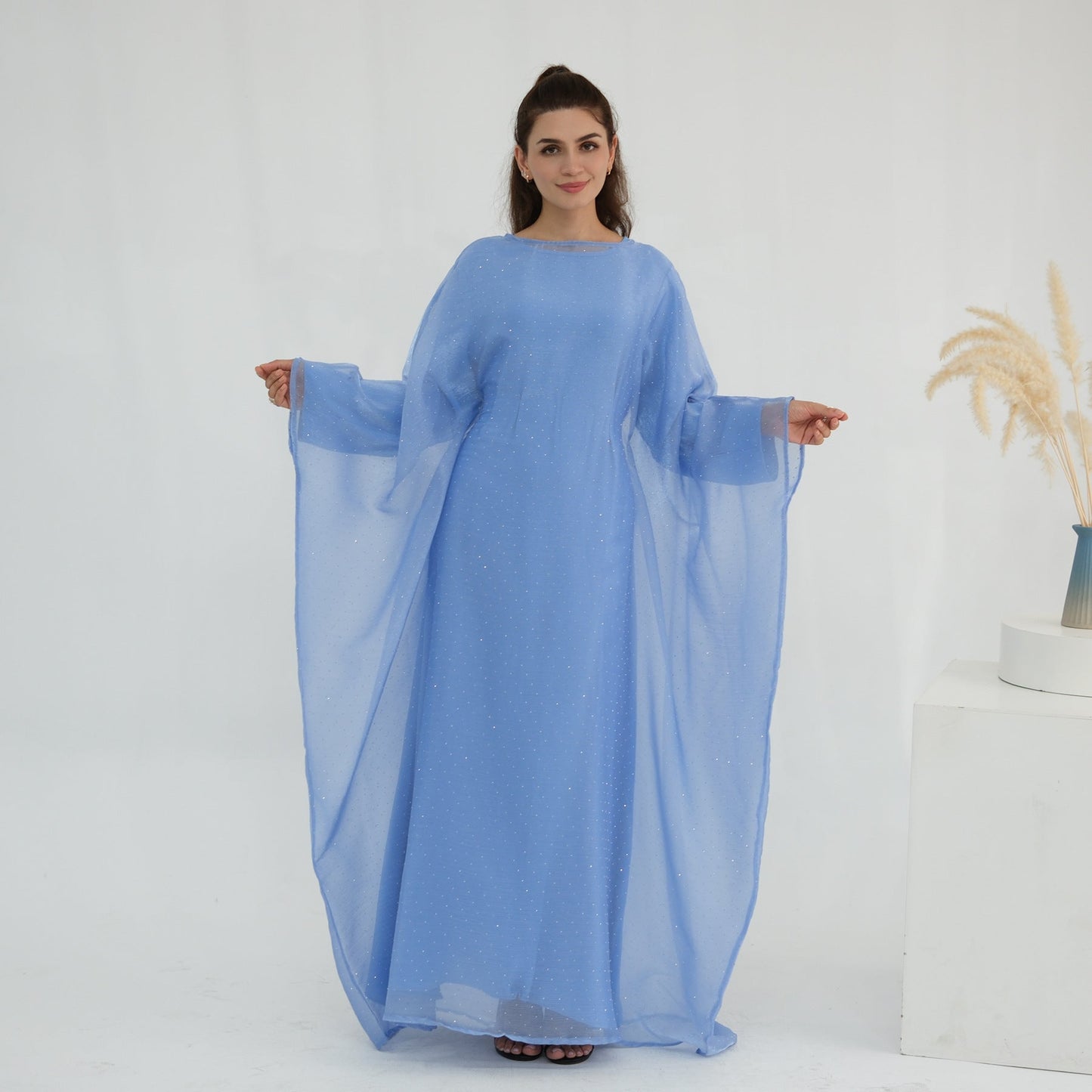 LM6619 Hot diamond long dress (with optional inner suit)