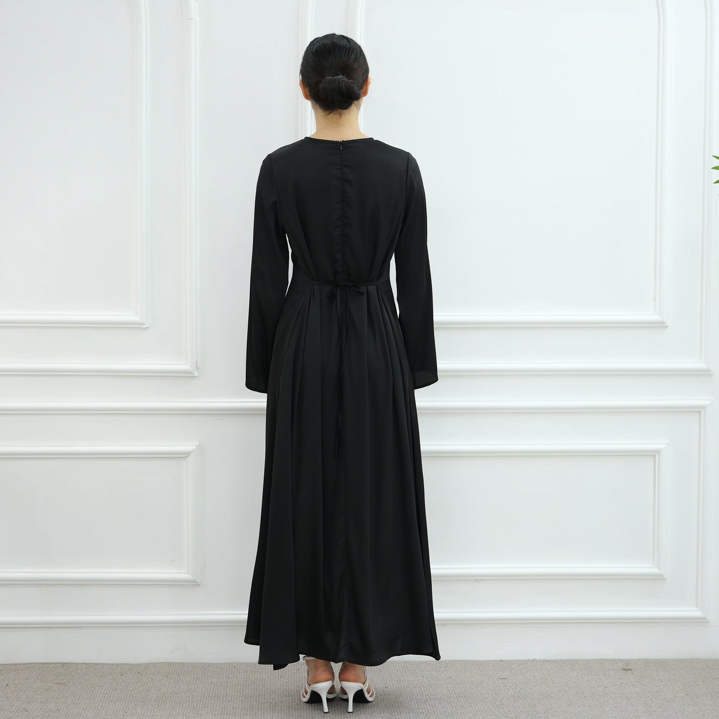 LM6628 Multi-color Simple Solid Color Robe Inner Wear