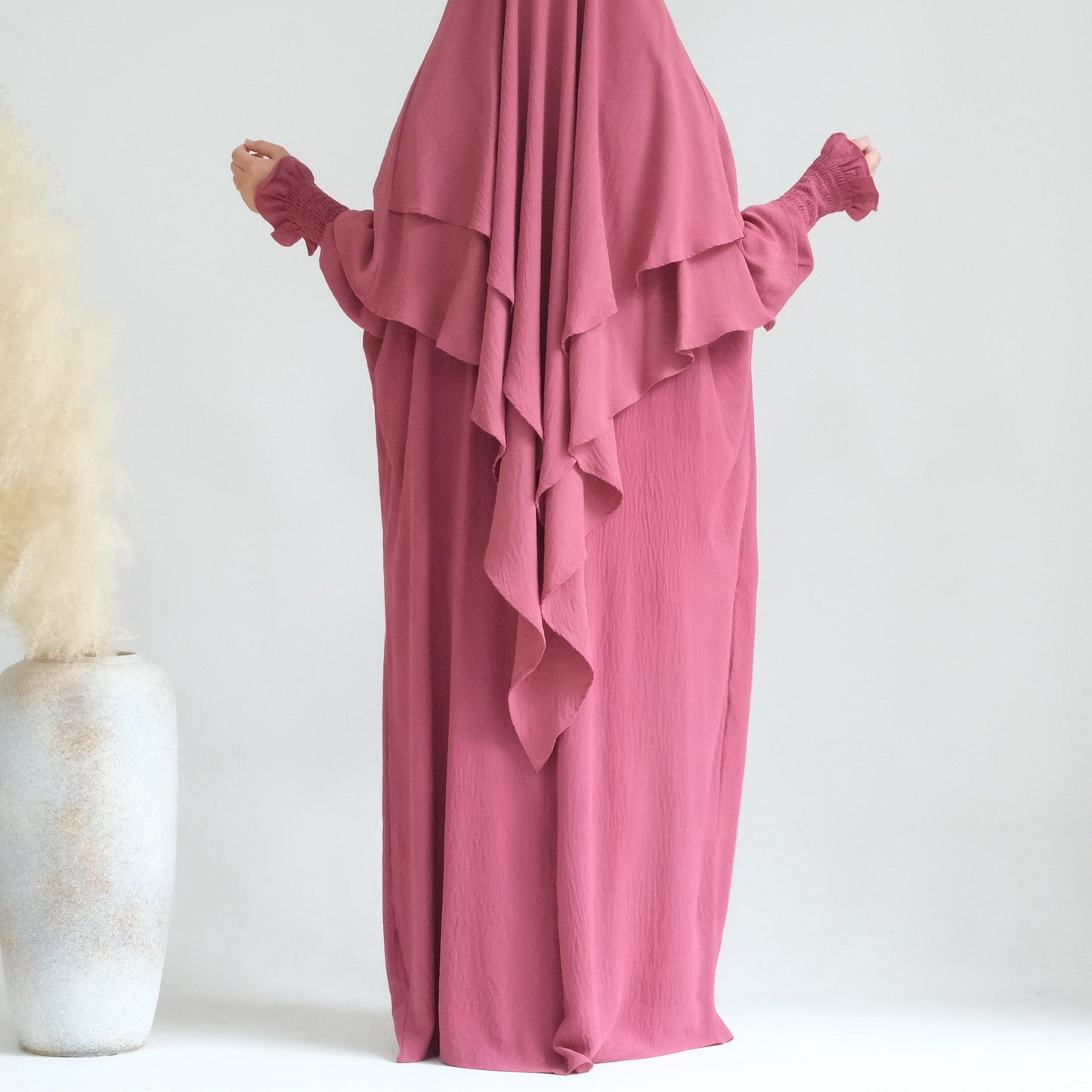 LUMAYA LUMAYA1004 2pcs Set  Abaya+Hijab