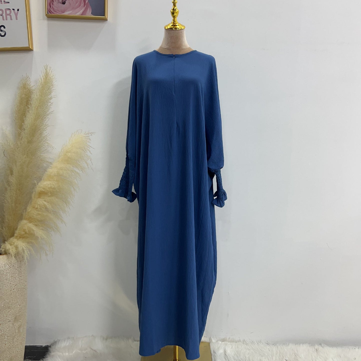 LUMAYA LUMAYA1003 Solid Bat Dress