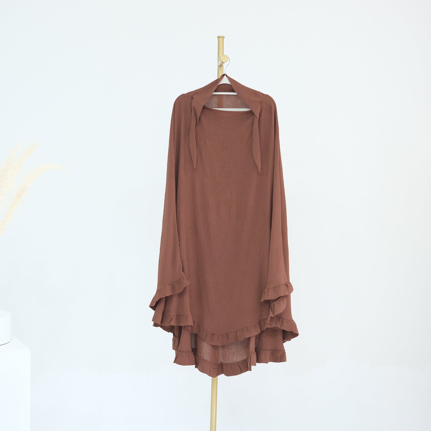 LUMAYA LUMAYA0993 Solid Color Headscarf