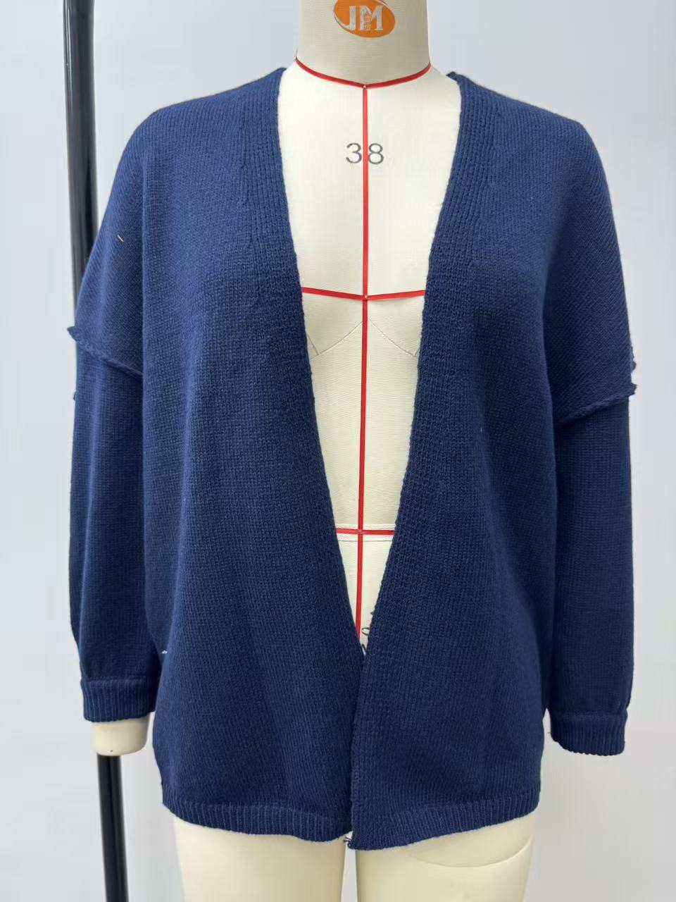 LUMAYA6673 Knitted Top Casual Loose-fitting Cardigan