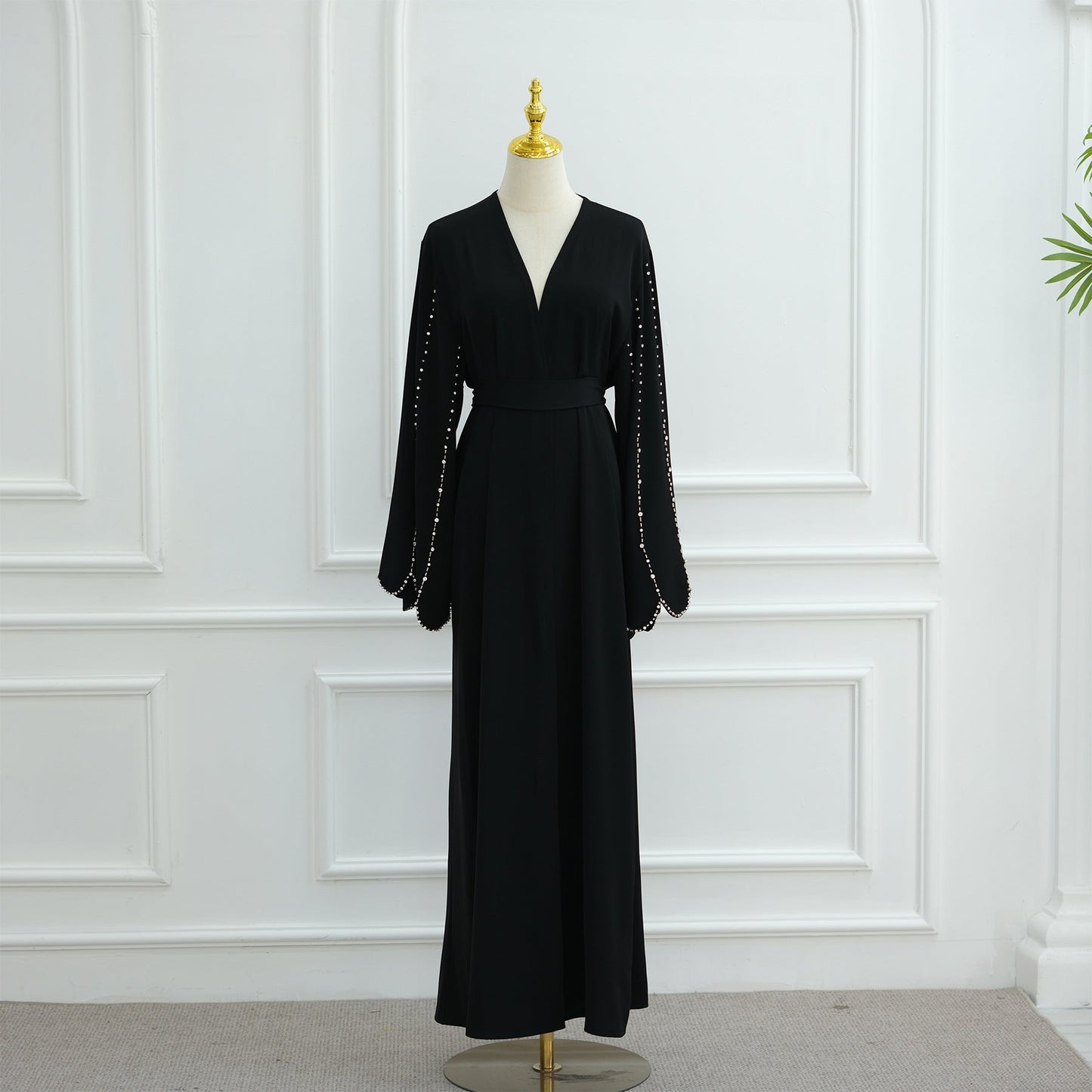 LM6626 LMnd-beaded long cardigan