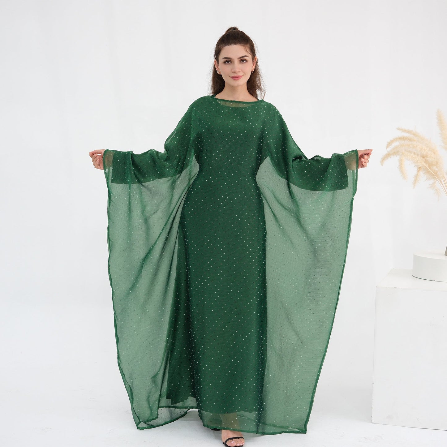 LM6619 Hot diamond long dress (with optional inner suit)