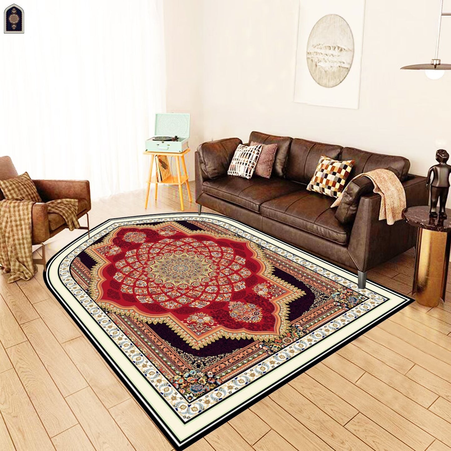 LUMAYA LM1158 Worship Carpet Kneeling Mat Worship Carpet Prayer Floor Mat