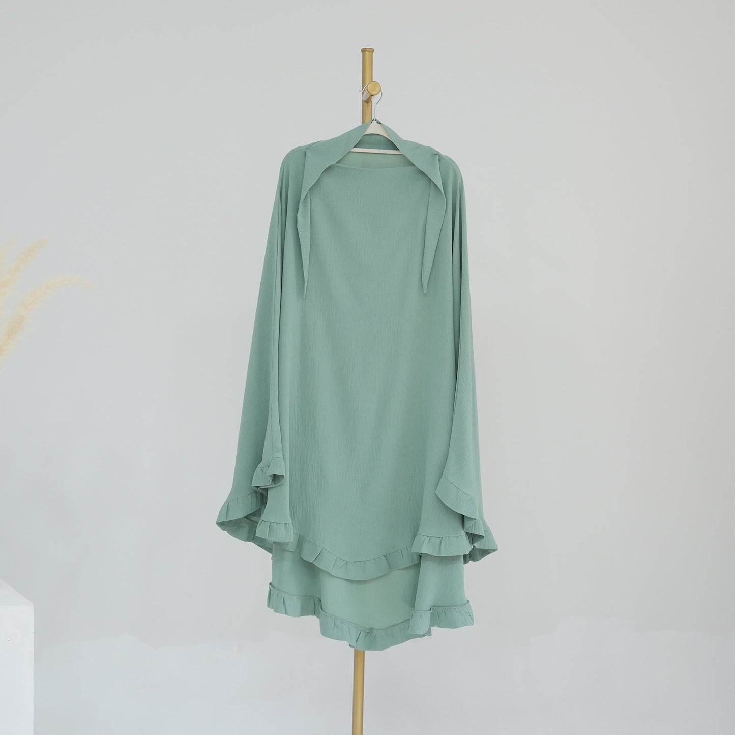 LUMAYA LUMAYA0993 Solid Color Headscarf