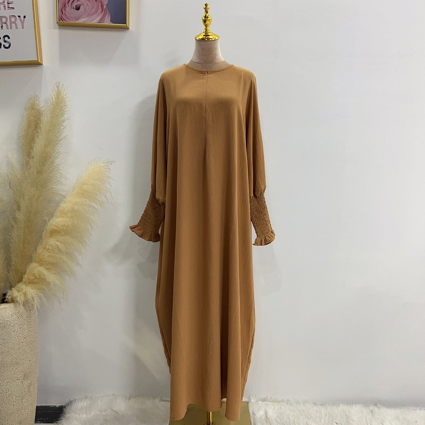 LUMAYA LUMAYA1003 Solid Bat Dress