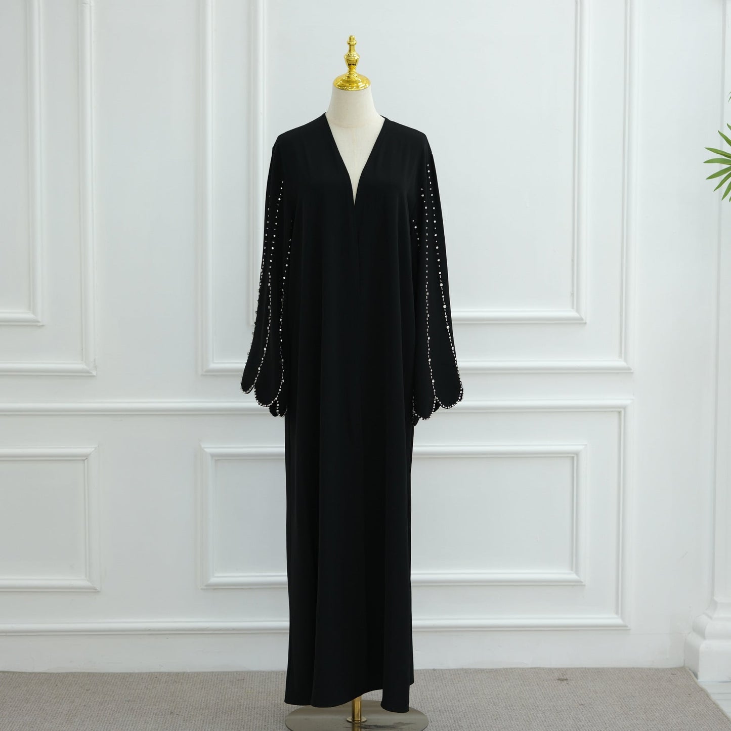 LM6626 LMnd-beaded long cardigan