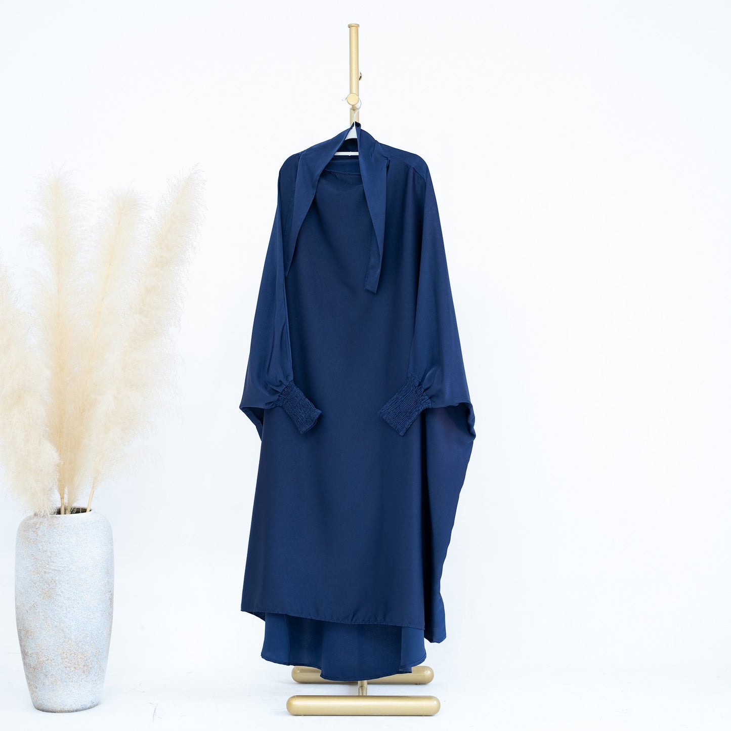 LUMAYA LM0720 Large Swing Solid Color Robe Children's Dress
