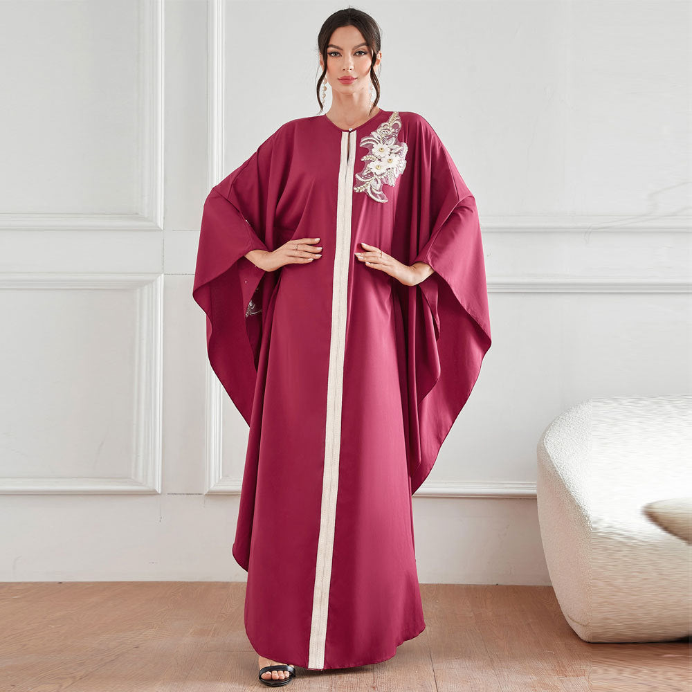 LUMAYA LUMAYA1087 New Style Elegant Decal Dress Robe