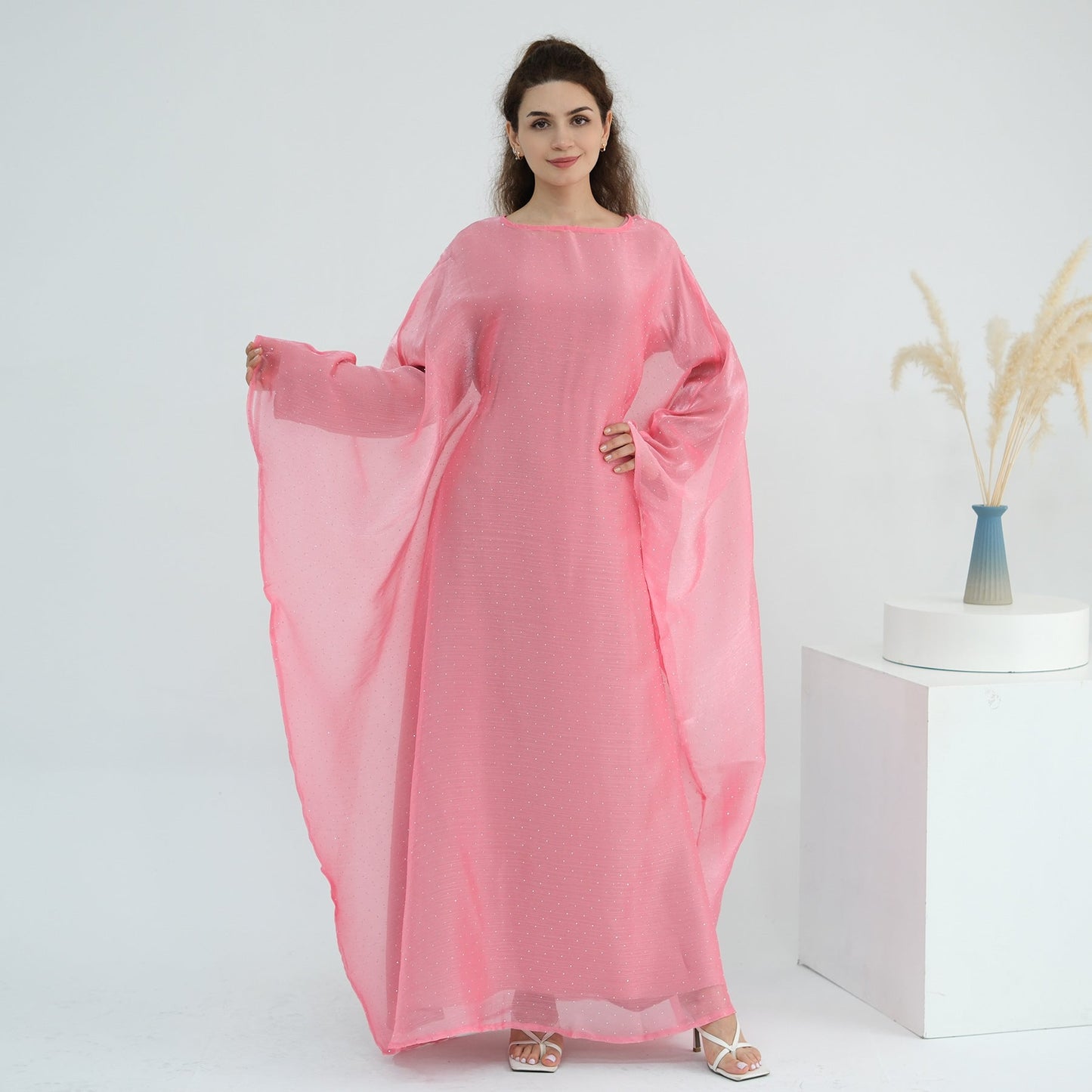 LM6619 Hot diamond long dress (with optional inner suit)