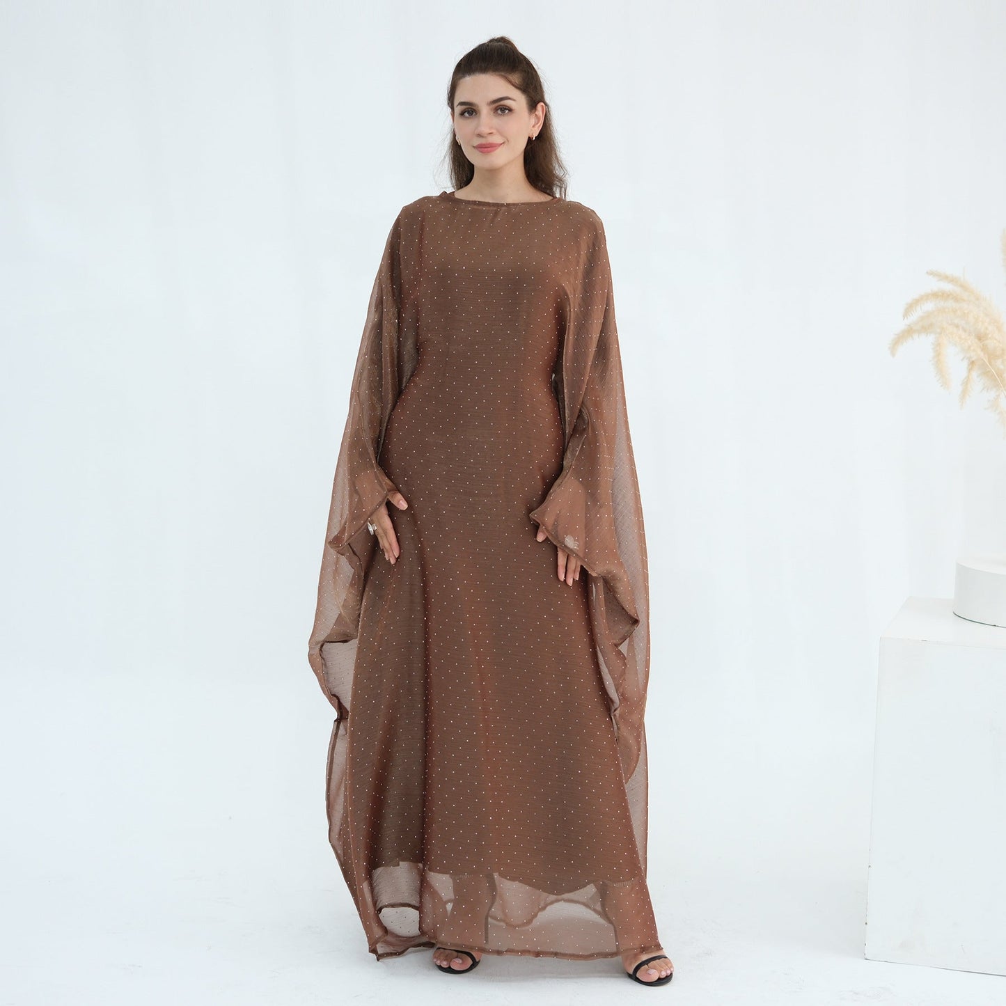 LM6619 Hot diamond long dress (with optional inner suit)