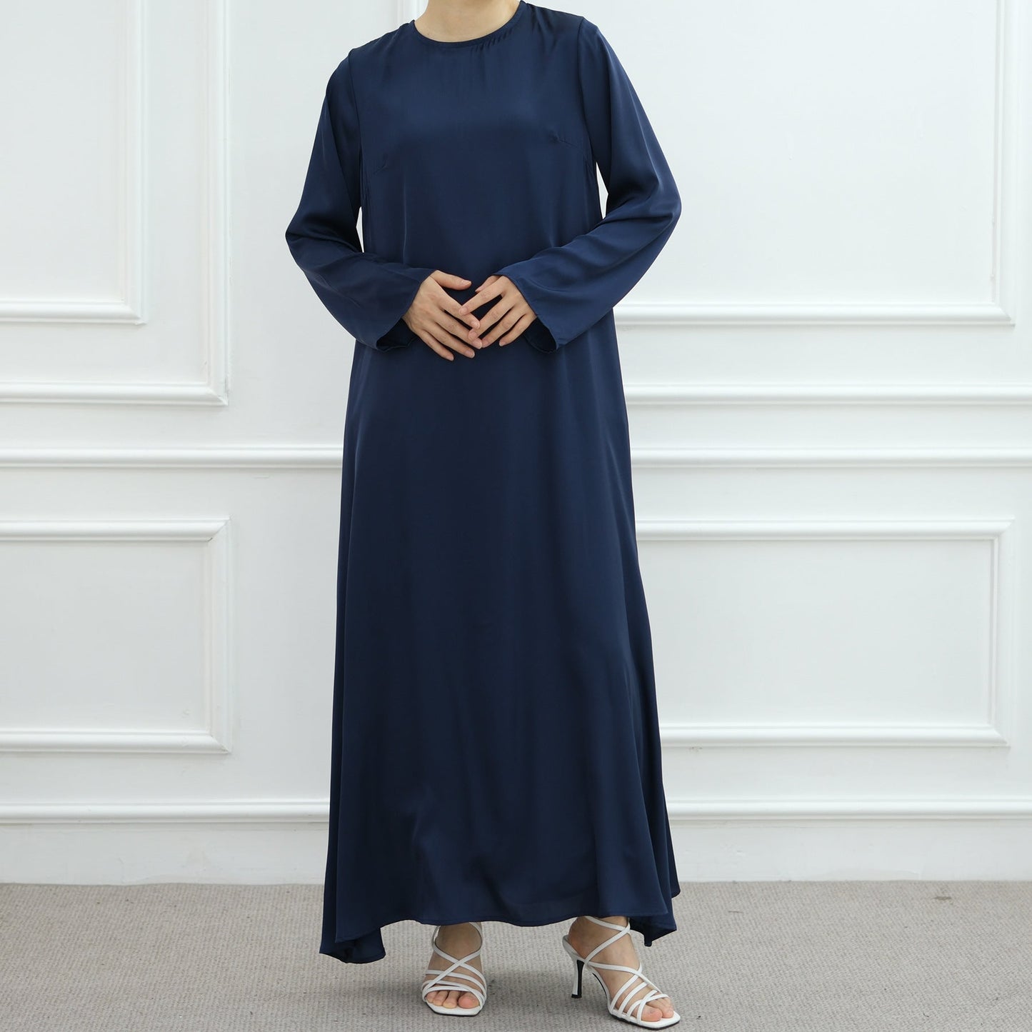 LM6628 Multi-color Simple Solid Color Robe Inner Wear