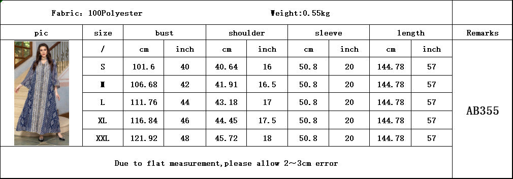LM6662 Mesh embroidery sequin patchwork long-sleeved dress, loose robe style