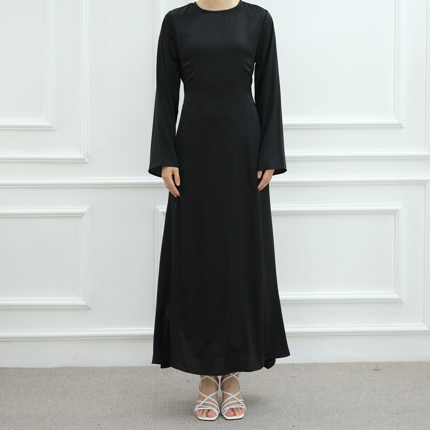 LM6628 Multi-color Simple Solid Color Robe Inner Wear