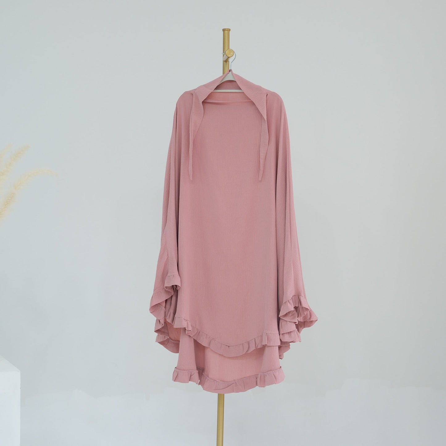 LUMAYA LUMAYA0993 Solid Color Headscarf