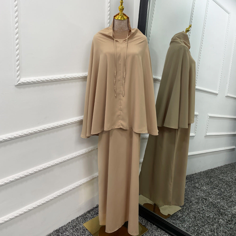 LUMAYA LUMAYA1082 Solid Color Elegant Two-piece Suit