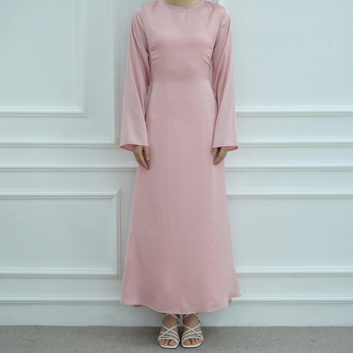 LM6628 Multi-color Simple Solid Color Robe Inner Wear