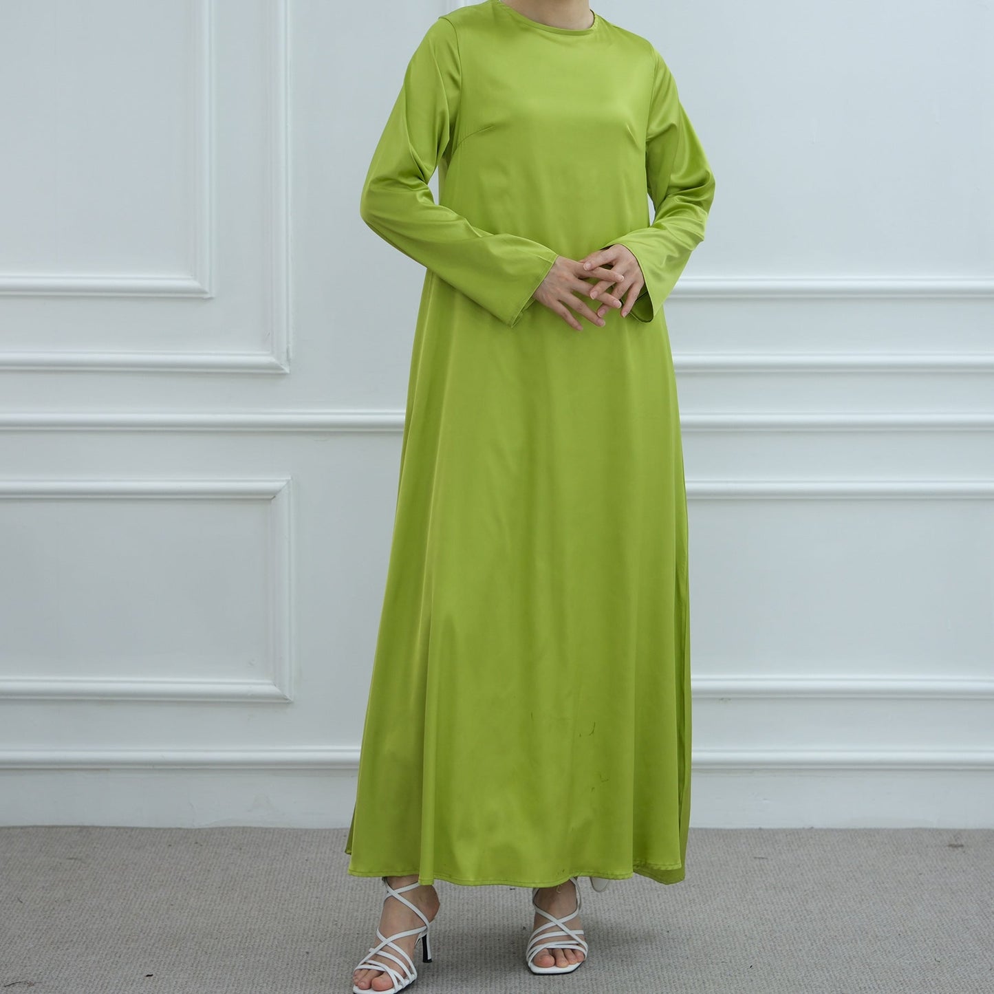 LM6628 Multi-color Simple Solid Color Robe Inner Wear