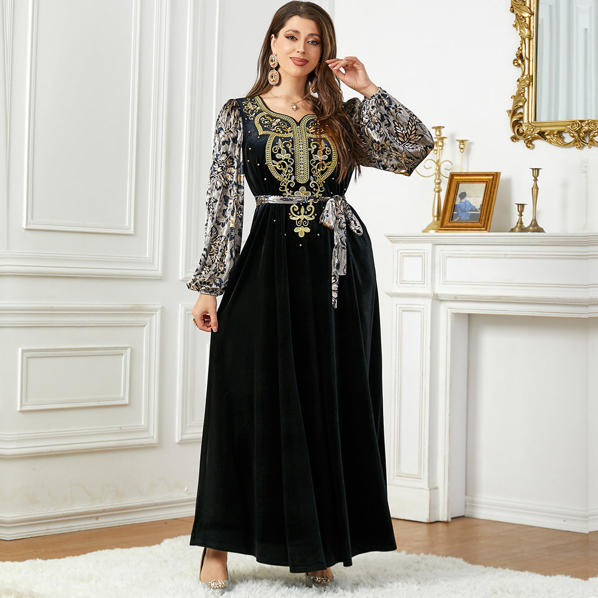LUMAYA LUMAYA1021 Dress Elegant Long Skirt