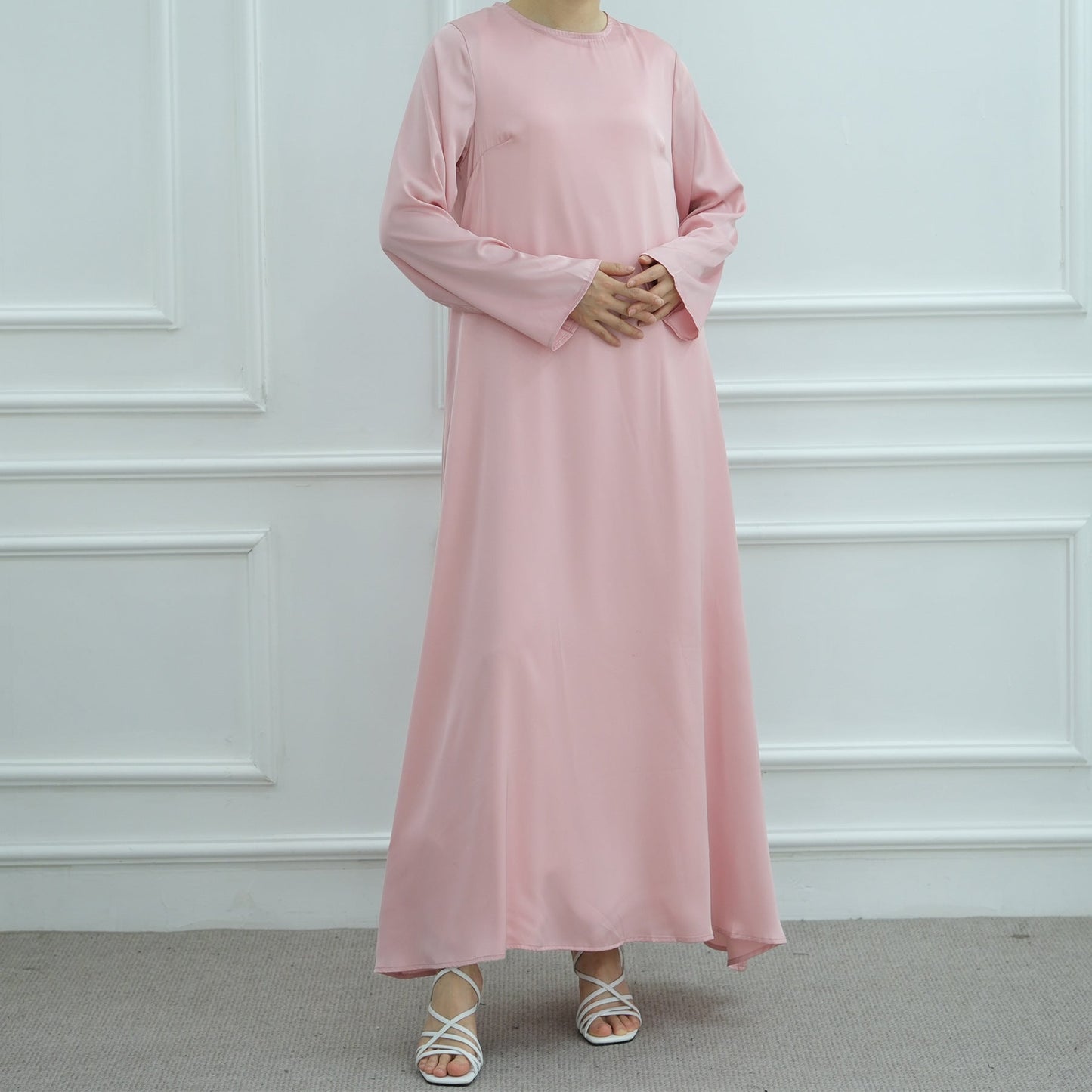 LM6628 Multi-color Simple Solid Color Robe Inner Wear