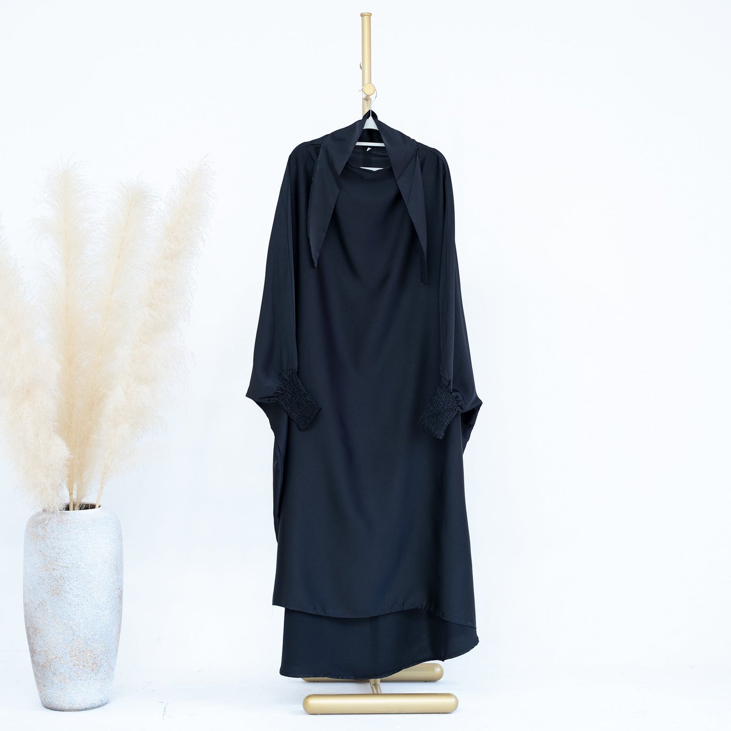 LUMAYA LM0720 Large Swing Solid Color Robe Children's Dress