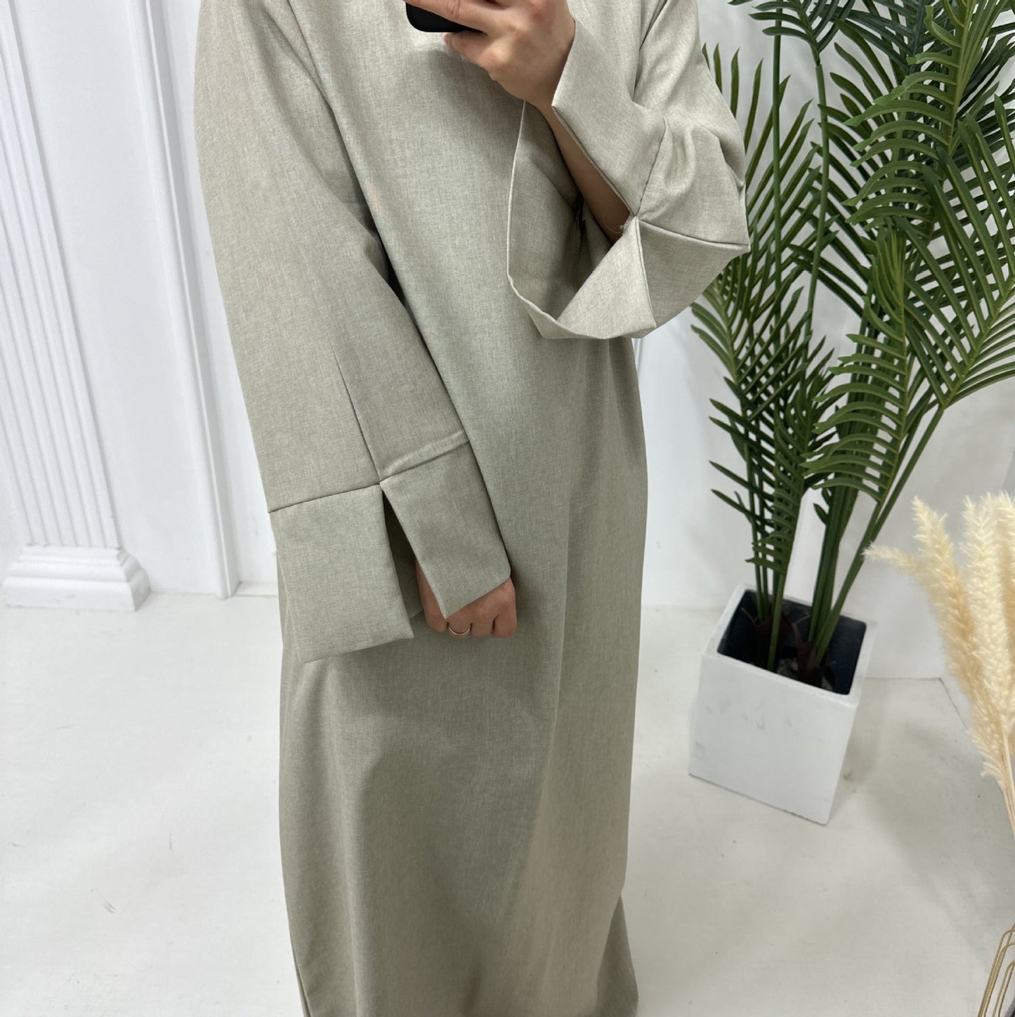 LUMAYA LUMAYA0999 Loose Large Elegant Dress Robe