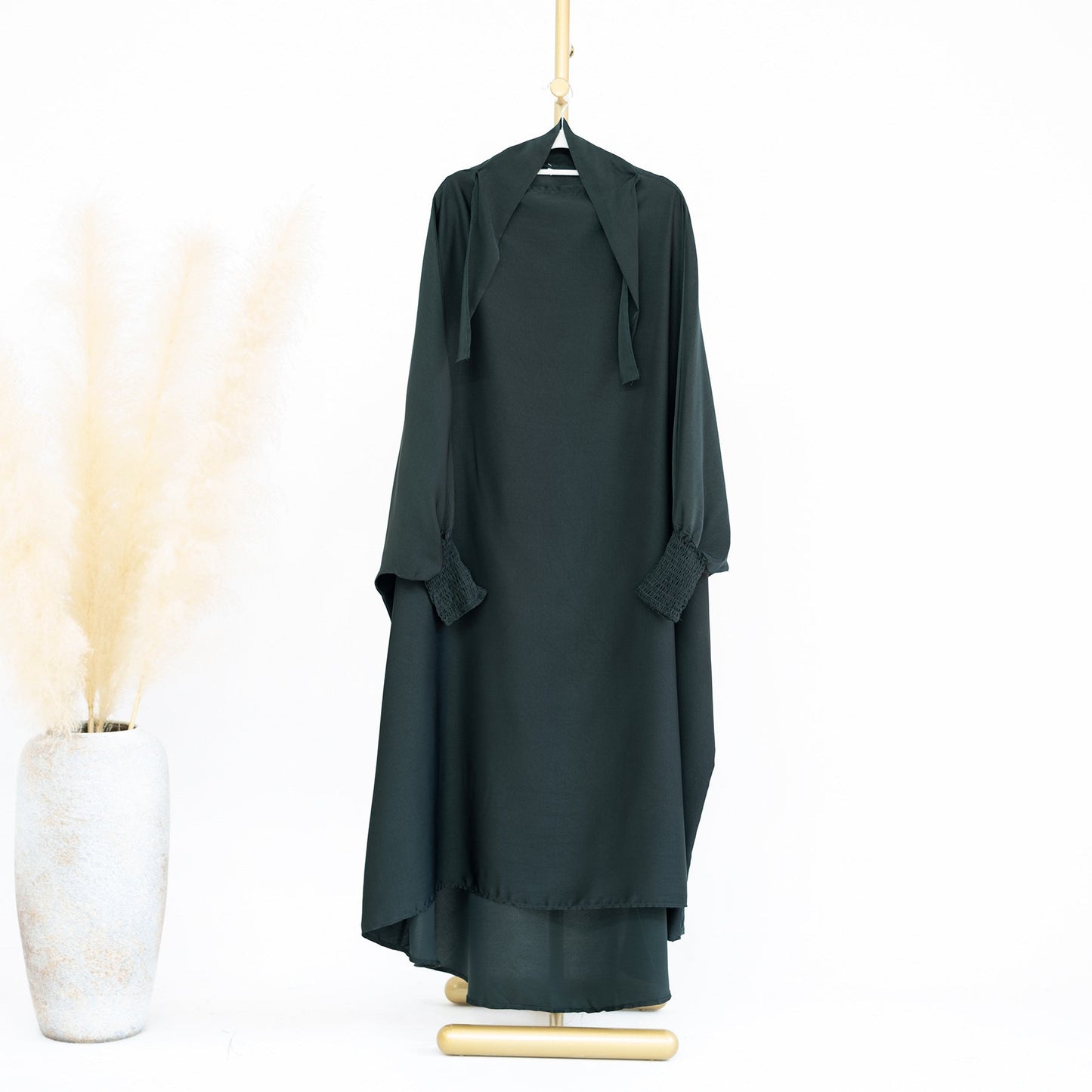 LUMAYA LM0720 Large Swing Solid Color Robe Children's Dress
