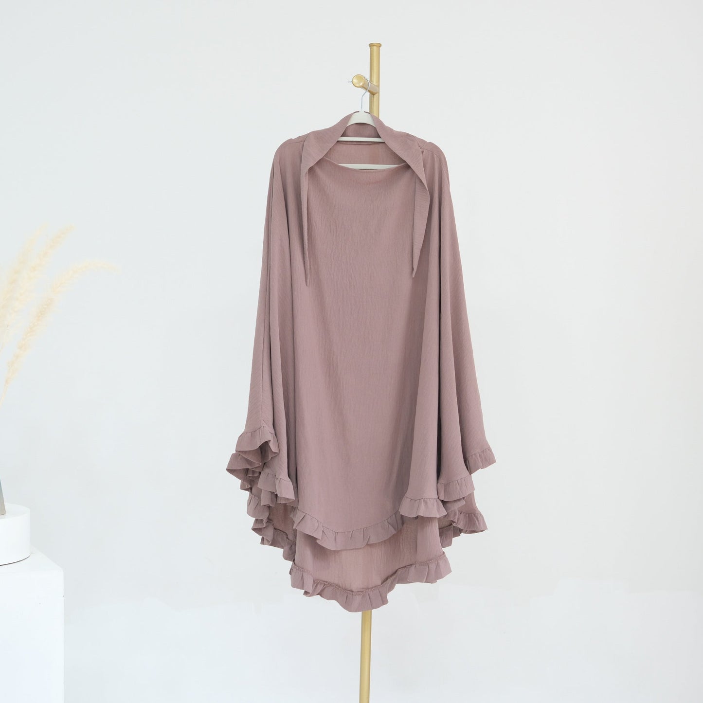 LUMAYA LUMAYA0993 Solid Color Headscarf