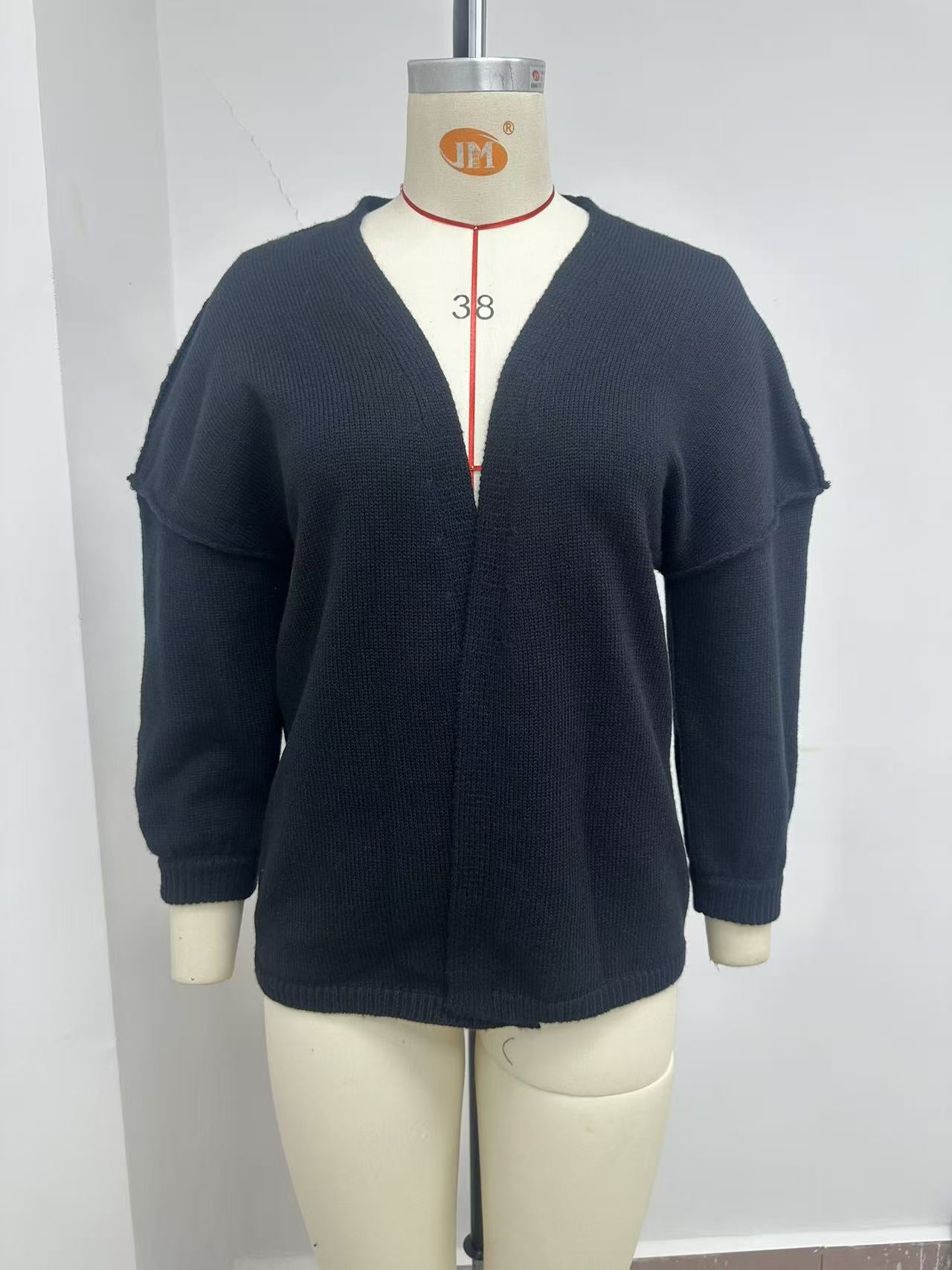 LUMAYA6673 Knitted Top Casual Loose-fitting Cardigan
