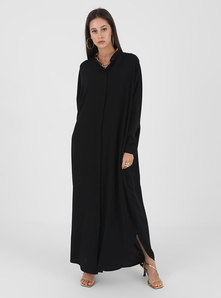 LUMAYA LUMAYA0519 Bat Sleeves Long Robe