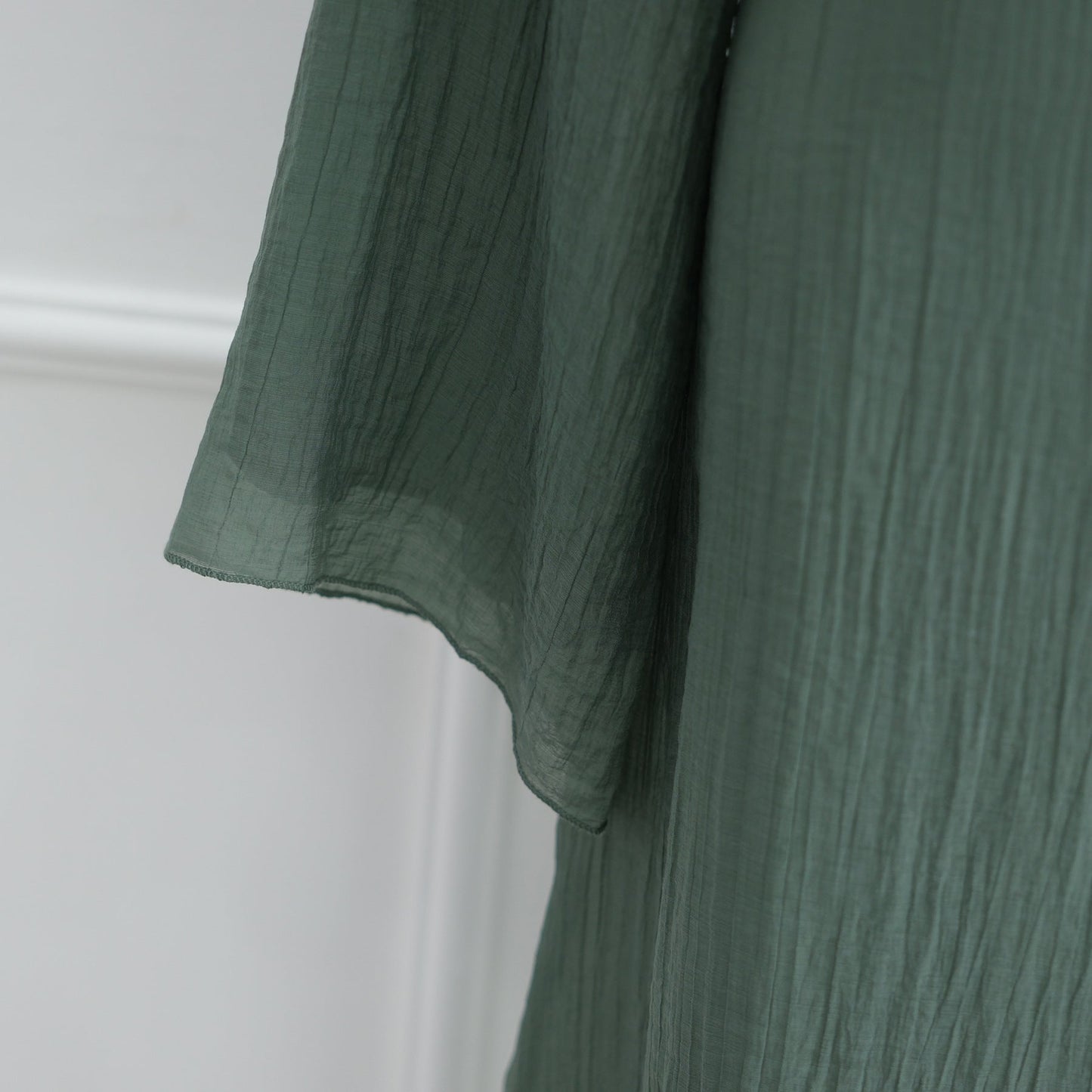 LM6629 Design Solid Color Double Layer Dress
