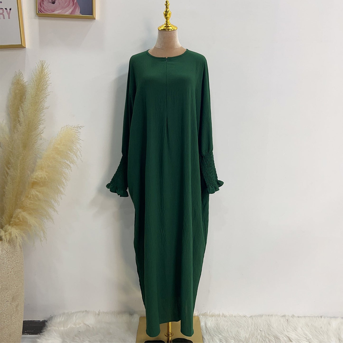 LUMAYA LUMAYA1003 Solid Bat Dress