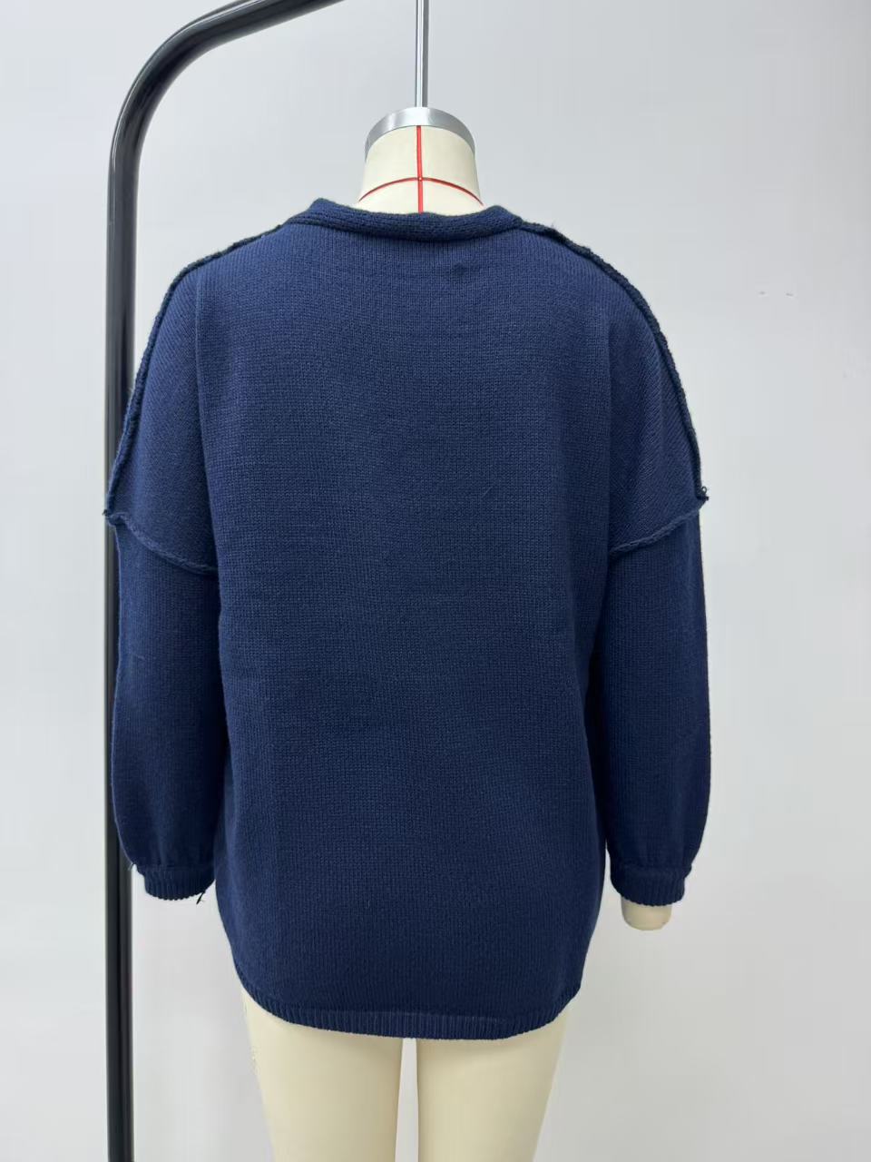 LUMAYA6673 Knitted Top Casual Loose-fitting Cardigan