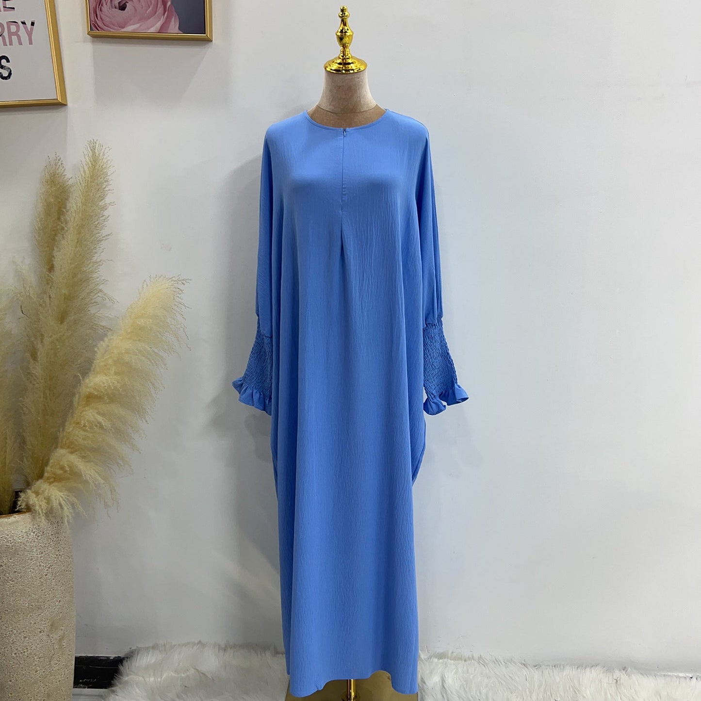 LUMAYA LUMAYA1003 Solid Bat Dress