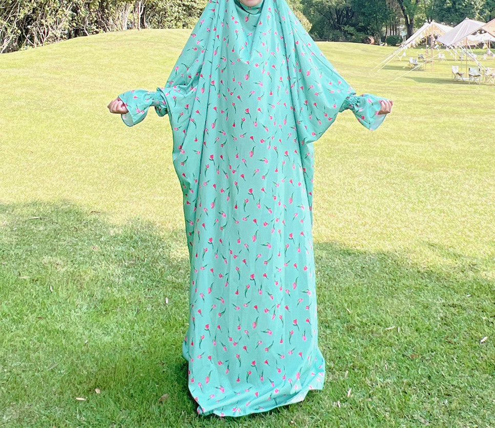 LUMAYA LUMAYA1013 Printed Dress Robe